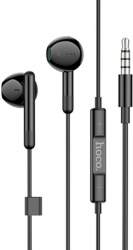 Casti audio cu microfon in-ear Jack Hoco M93 1.2m negru 