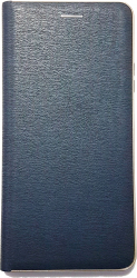 Husa tip carte pentru Huawei P40 Lite Piele Eco Retro Book Navy Blue 