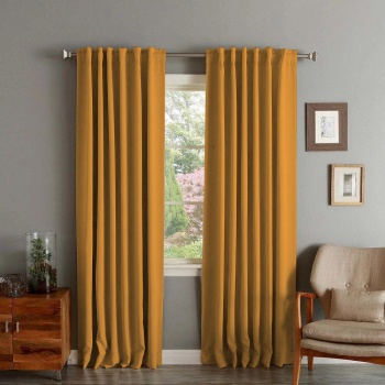 Draperie din catifea cu rejansa transparenta cu ate pentru galerie Madison 250x220 cm densitate 700 g/ml Medalion 1 buc 