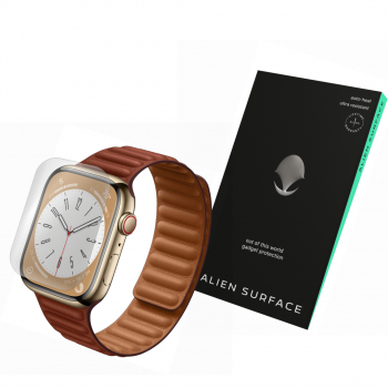 Folie Alien Surface Apple Watch 8 45 mm protectie ecran 1+2 Rezerve 