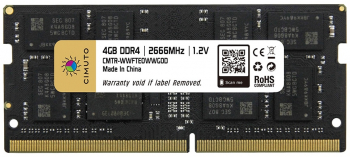 Memorie RAM 4 GB sodimm DDR4 2666 Mhz CIMUTO pentru laptop 