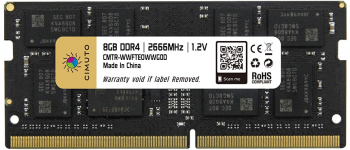 Memorie RAM 8 GB sodimm DDR4 2666 Mhz CIMUTO pentru laptop 