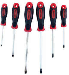 Set 6 surubelnite cu varf magnetic maner ergonomic Dekton DT65524 