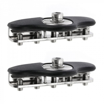 Set suport fixare proiectoare LED pe capota universal 
