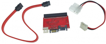 Convertor placa adaptor IDE 40 pini la SATA cu cabluri transmisie bidirectionala