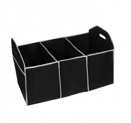 Organizator Pentru Portbagaj Auto Pliabil 3 Compartimente 50 x 33 x 33 cm Negru KOF-BBL5658