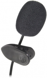 Microfon cu clip Esperanza Voice cablu 150 cm conector jack 3.5mm negru 
