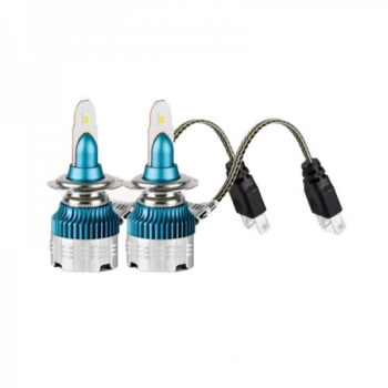 Set 2 x Becuri auto LED H7 110W/set IP65 6500K