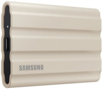 SSD Extern Portabil SAMSUNG T7 Shield 1TB Beige USB 3.2 Gen 2 MU-PE1T0KEU