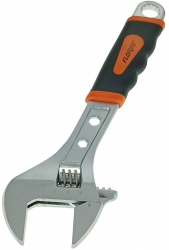 Cheie reglabila cu maner izolat 12 inch-310mm deschidere de 35mm Flores 10170 cu 2 chei fixe de 5.5 si 10mm si cheie inelara