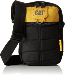 Geanta Mini Tableta Caterpillar Millennial Classic - Rodney Material 600d Polyester - Negru/galben 