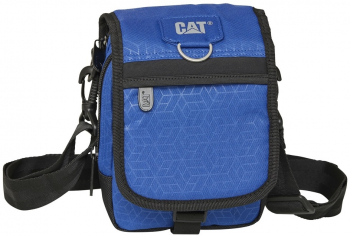 Geanta Tableta Caterpillar Millennial Classic - Ronald Material 600d Hd Polyester - Negru/bleumarin 