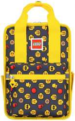 Rucsac Casual Lego Tribini Fun Small - Design Heads And Cup - Galben 