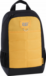 Rucsac Caterpillar Millennial Classic - Benji Material 600d Hd Polyester - Negru Cu Galben 