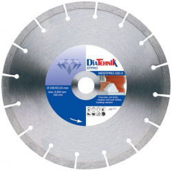 Disc diamantat 180x22.23 mm DiaTehnik ST PRO pentru beton 