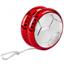 Jucarie educativa Yo-Yo cu lumini model minge Rosu JMB-BBL5754 