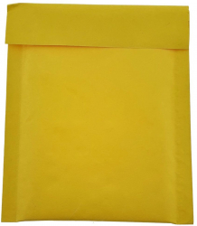 Plic anti-soc cu bule 120 x 140 mm TM-11896 cu clapeta de 30mm adeziva galben