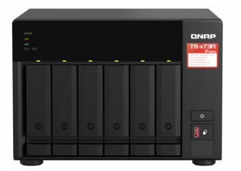 NAS Qnap TS-673A-8G CPU AMD V1500B 4-core, 8GB DDR4, 6-Bay SATA, 2 x M.2 NVMe, 2 x RJ45 Gigabit, 3 x USB 3.2, 1 x USB-C 
