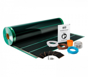 Kit incalzire pardoseala pentru parchet cu folie incalzitoare 140 W / mp pentru 2 mp fara termostat 