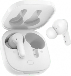 Casti In Ear Wireless QCY T13 Touch Control 4 Microfoane ENC QCY-T13 Wh 