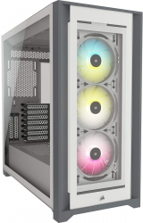 Carcasa Corsair iCUE 5000X RGB QL Edition White CC-9011233-WW