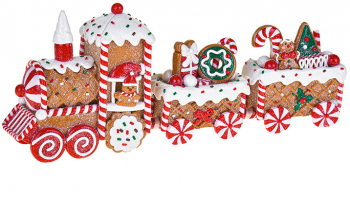 Deco trenulet mare turta dulce 