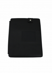 Husa tableta negru ajustare unghi clapa cu patent 24 x 19 cm 12 inch