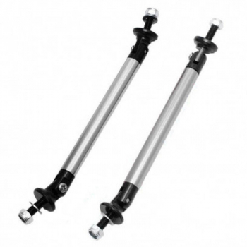 Set 2 Tije de Sustinere pentru Prelungire Bara Auto Lungime 20cm Culoare Argintiu 