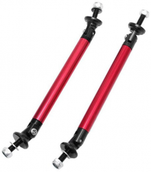 Set 2 Tije de Sustinere pentru Prelungire Bara Auto Lungime 20cm Culoare Rosu 