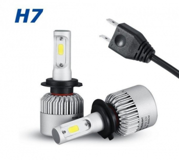 Set doua becuri cu LED AUTO H7 6500K 