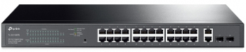 Switch TP-Link TL-SG1428PE 26x RJ45 2x SFP 1U Negru 