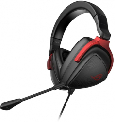 Casti Gaming Asus ROG Delta S Core Virtual 7.1 Multiplatform Negru cu Rosu 90YH03JC-B1UA00 