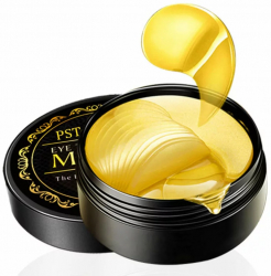Masca hidrogel pentru ochi Acid Hialuronic Colagen antirid Kanho 24K Gold 