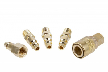 Set cuplaje rapide pentru compresoare 5 piese KP80 