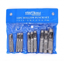 Set poansoane 3-19mm 12 bucati KD11202 