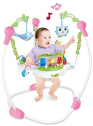 Saritor pentru fetite cu panou interactiv Forest Fun