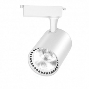 Spot LED Techstar and reg Tracklights Pentru Sina RailRacks Monofazata Tip L 30w 4000k Lumina Rece Iluminat Dire 