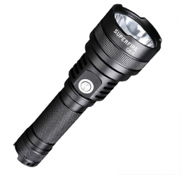 Lanterna Superfire C8-E 320lm multifunctionala Metalica Negru MON-BBL5960 