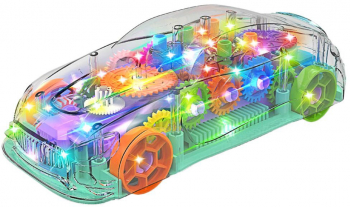 Masinuta transparenta copii-Concept Transparent Gear Light Car 
