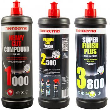Set pasta polish 3 pasi Menzerna 1l PP-11726-003 