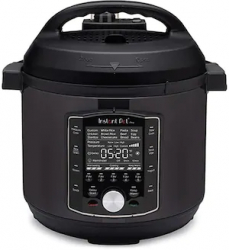 Multicooker Instant Pot Pro 8 1200W 9 programe 28 presetari Capacitate 7.6 litri Capac detasabil Negru 