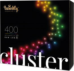Instalatie Twinkly Cluster cu 400 de LEDuri 6m 