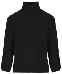 Jacheta barbati Artic marimea L din material polar fleece culoare negru 