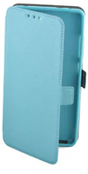 Husa Book Pocket Magnetic Lock Blue Kabura Samsung Galaxy A6 2018 