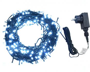 Instalatie 600 LED-uri interior/exterior IP44 60 m alb rece 