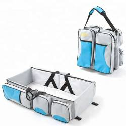 Geanta multifunctionala pentru transport Bebe gri 