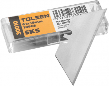 Set de 10 lame 61x19x 0.6 mm 