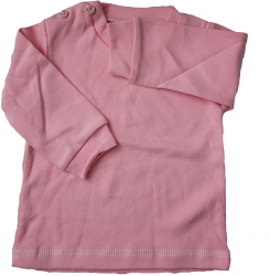 Bluza Handmade Minis Boutique roz 3-6 luni 