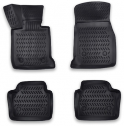 Covoare cauciuc stil tavita BMW Seria 4 F32 / F33 / F36 2013-2020 