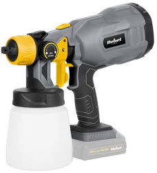 Pistol pentru vopsit cordless 20 V Rebel Tools FARA baterie si incarcator